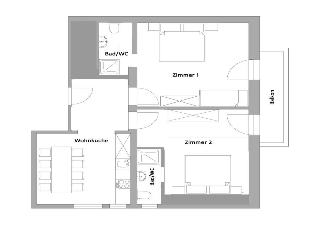 Apart Bergland Apartment Kaunertal Exterior foto